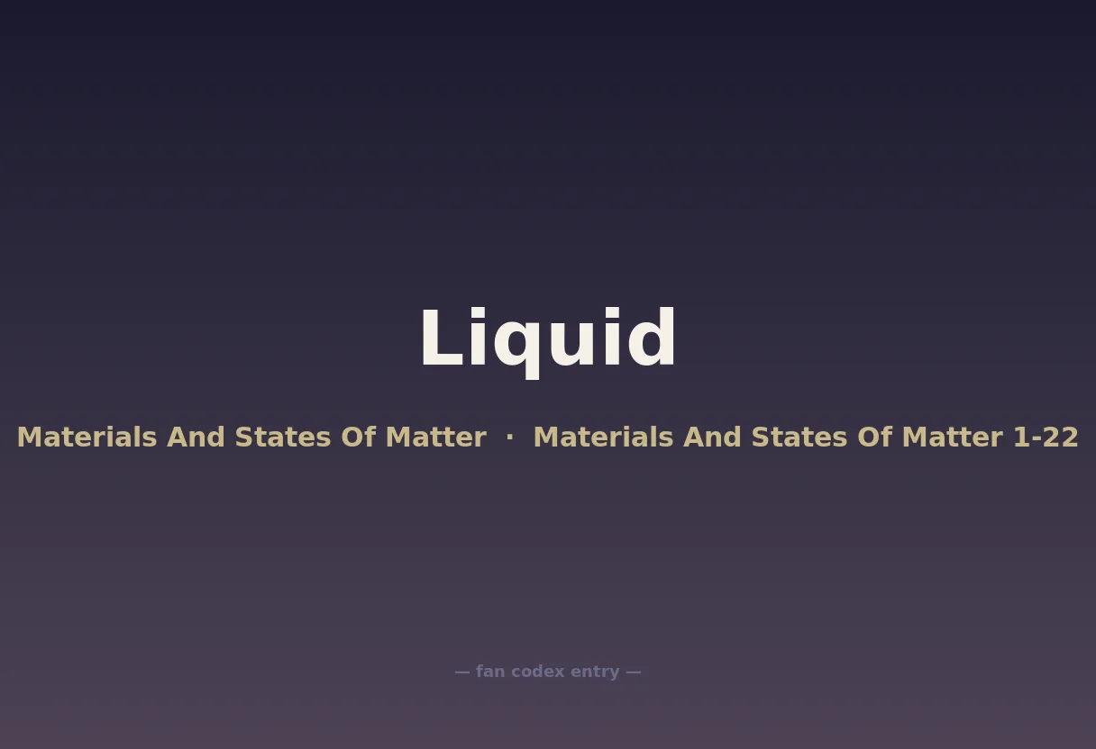 Liquid